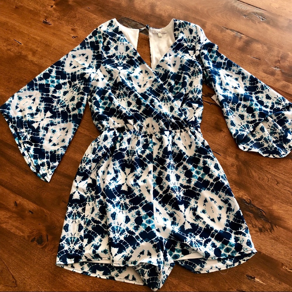 Tie dye romper